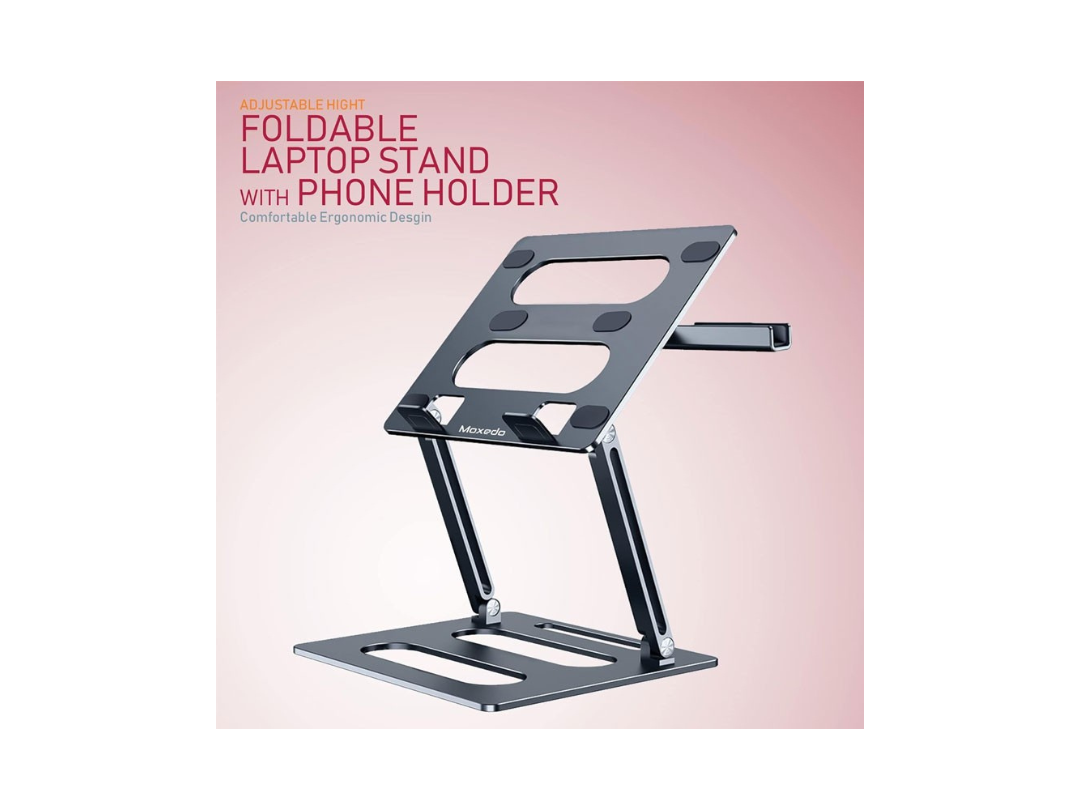 Moxedo Foldable Aluminum Laptop Stand Moxedo Foldable Aluminum Laptop Stand